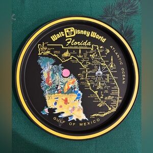 VINTAGE WDW FLORIDA SOUVENIR TRAY